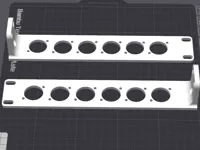 Panneau rack 19 pouces pour connecteurs D-Series — photo 2