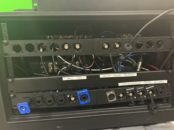 Panneau rack 19 pouces pour connecteurs D-Series
