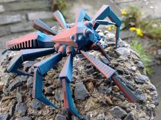 Low Poly Jumping Spider