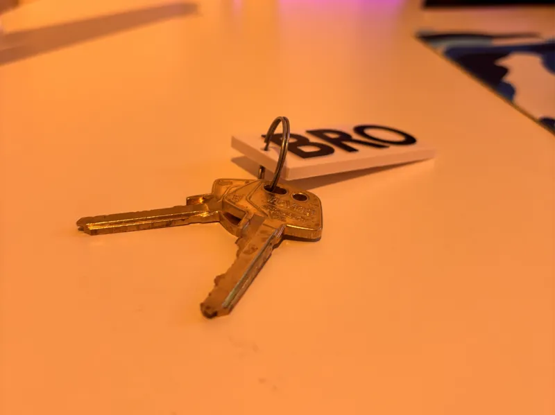Bro Keychain 