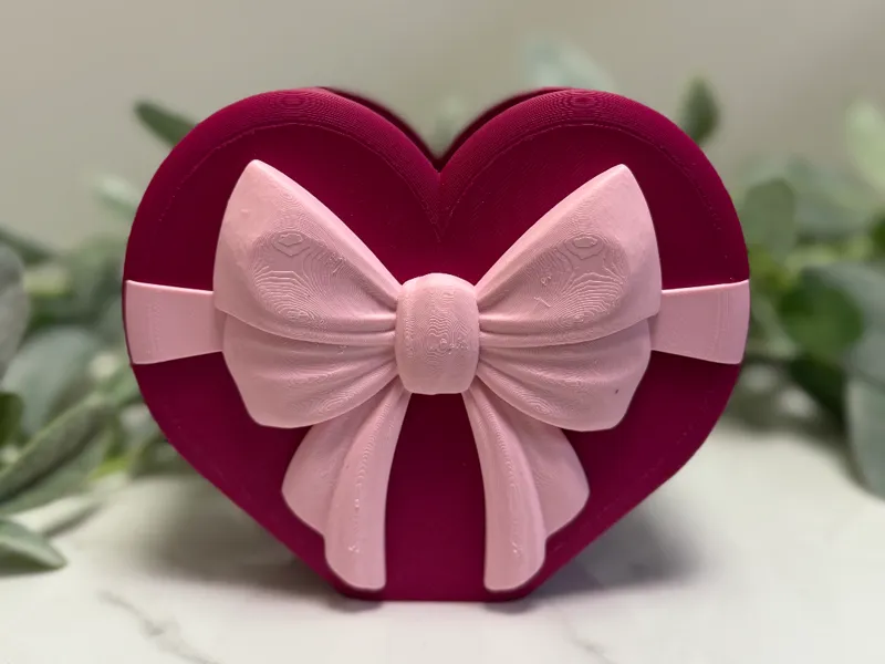 Bow Heart Hand Soap Holder Bath and Body Works