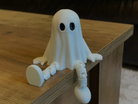 Adorno temático: Articulated Ghost Buddy — referencia de MakerWorld