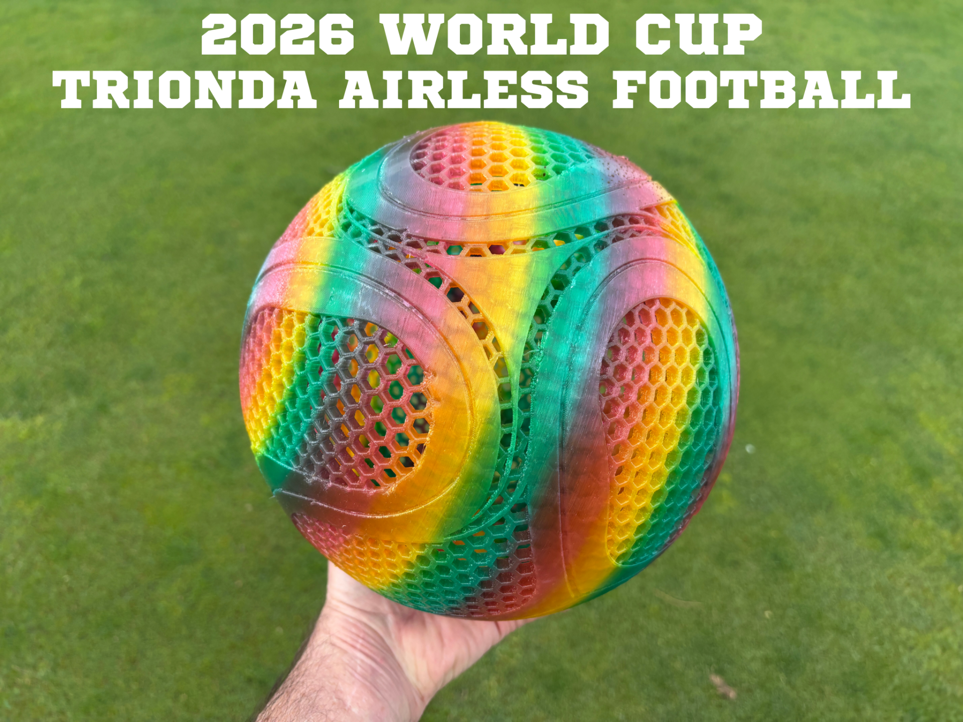 2026 World Cup Trionda Airless Football