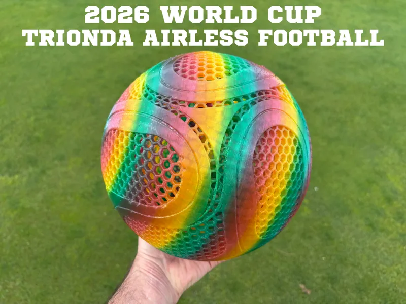 2026 World Cup Trionda Airless Football