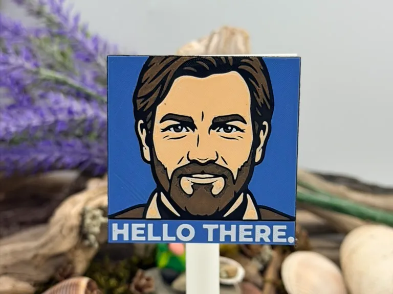 "Hello There" Obi-Wan Kenobi Magnet - Star Wars