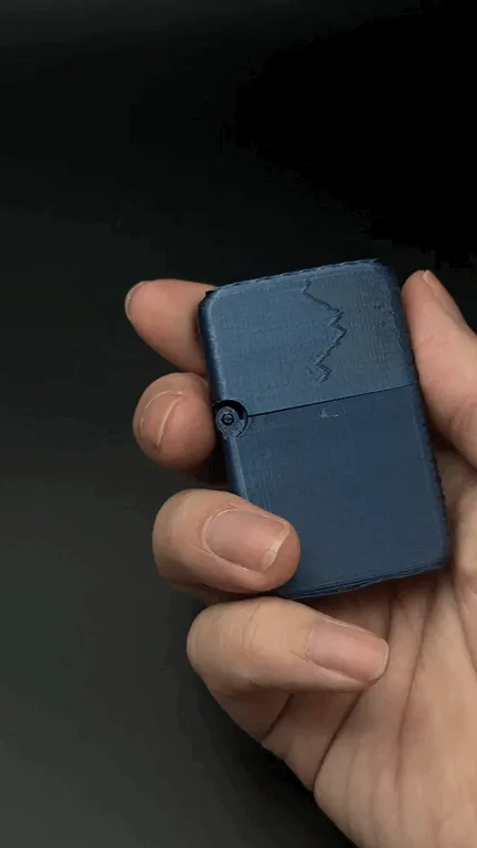 "Fake Zippo Lighter"