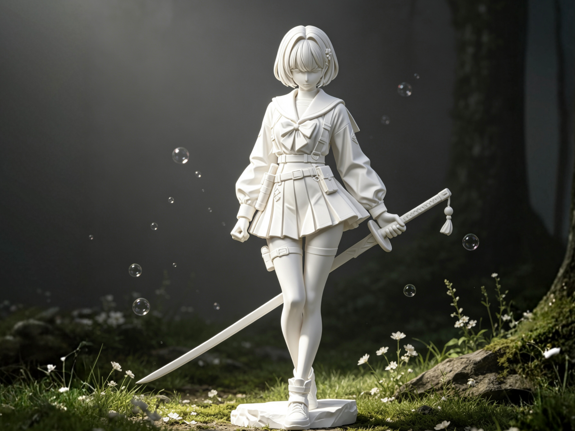 持剑少女