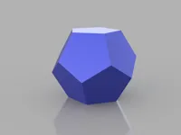 Sphères low poly : Dodécaèdre — photo 1