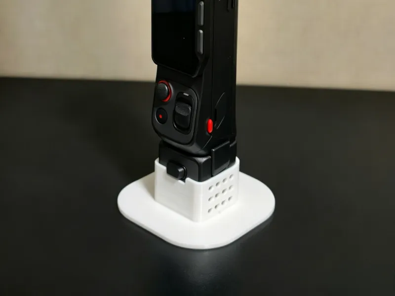 影石Insta360 Luna Ultra螺纹手柄底座支架，预留解锁位置区分正反，新增散热镂空版