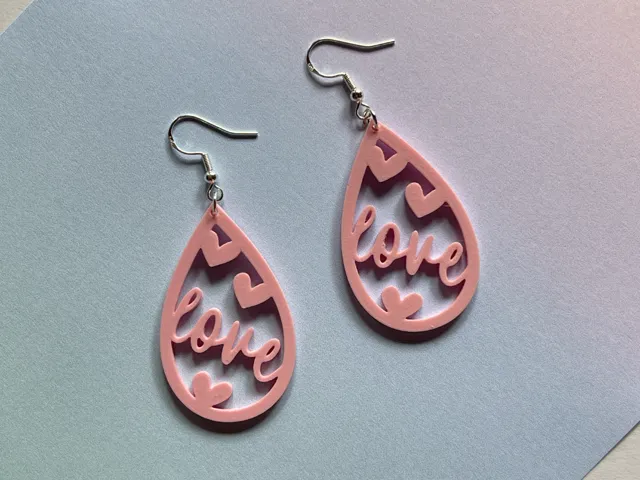 Earrings Valentines