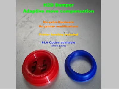 H2D feet damper shell