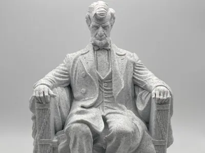 Abraham Lincoln Memorial Statue