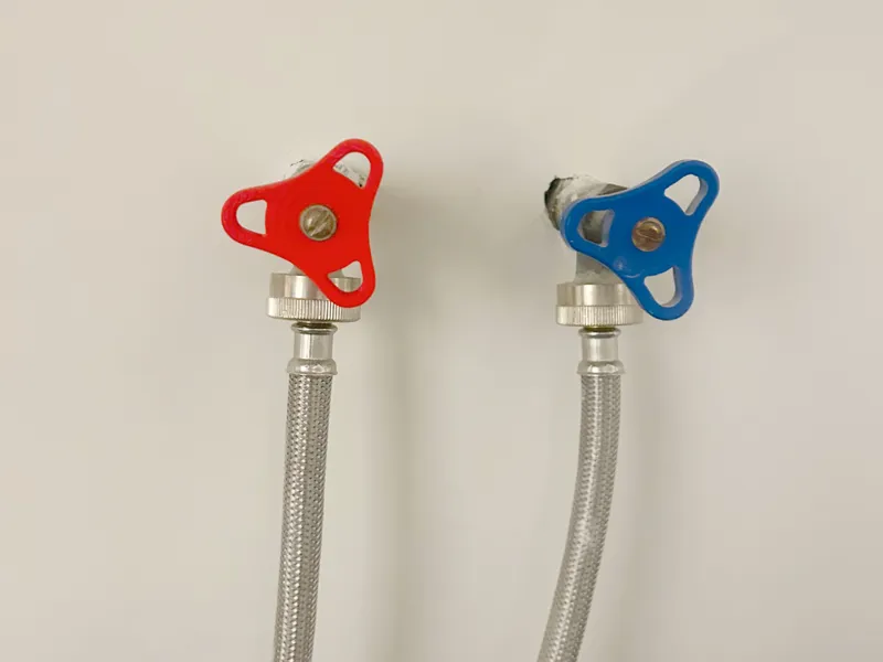 LAUNDRY WATER TAP KNOB HOT COLD UTILITY FAUCET