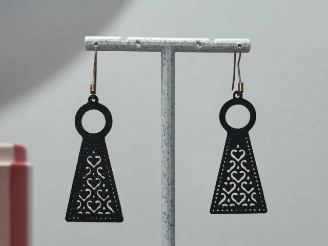 Aretes Secreto de Ébano