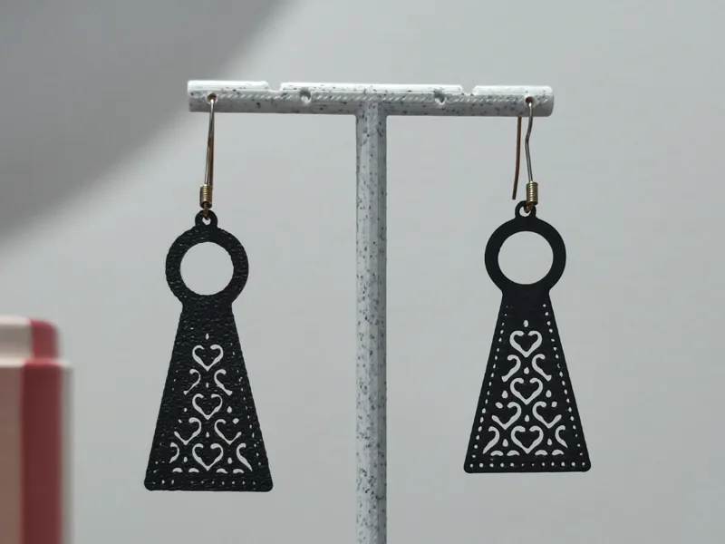 Aretes Secreto de Ébano
