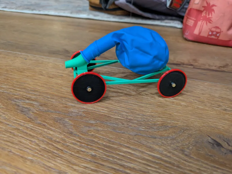 Balloon Powered Car