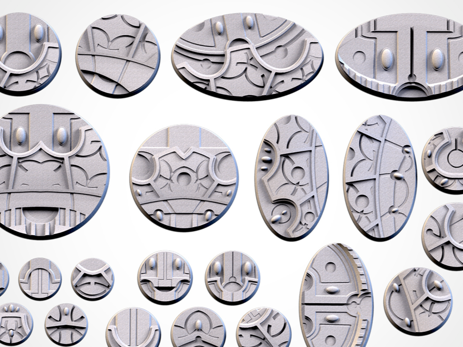 Magic Temple Bases – 25mm to 100mm