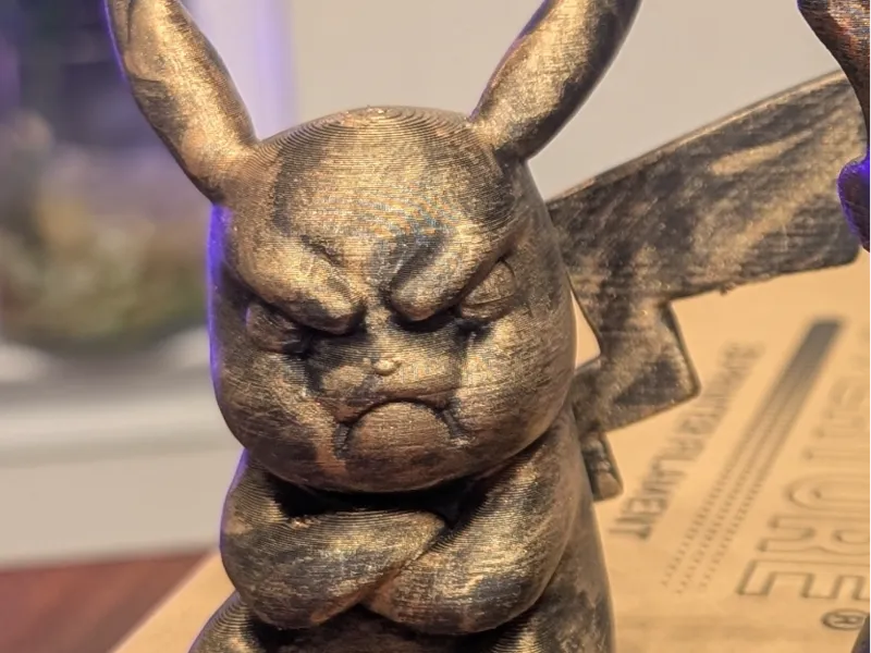 Grouchy Pikachu Shelf Sitter