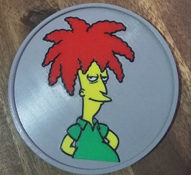 Sideshow Bob Drinks Coaster