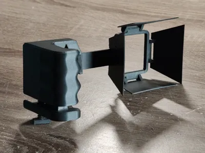 Camera Grip with Matte Box for phone