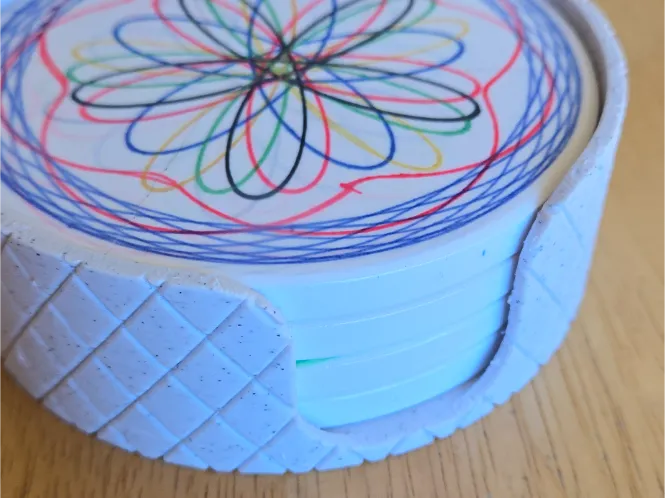 Cricut coaster holder