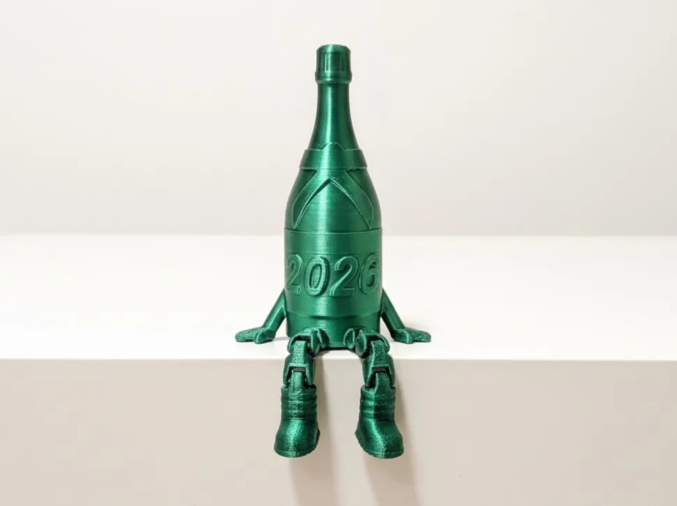 Special Design Christmas Decorative Bottle Ornament Collectible Gift