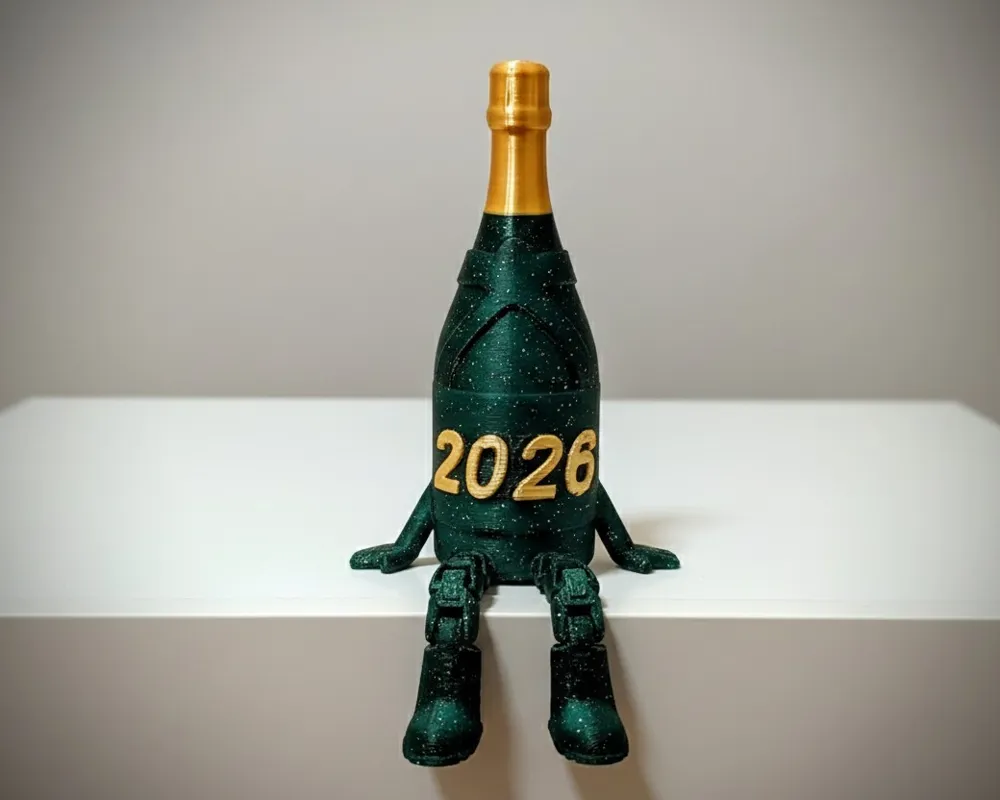 Special Design Christmas Decorative Bottle Ornament Collectible Gift