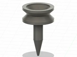 Small Golf Tee for Irons – 6 mm Height