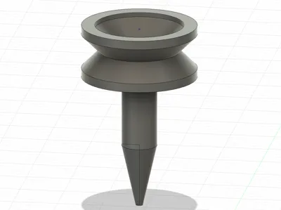 Small Golf Tee for Irons – 6 mm Height