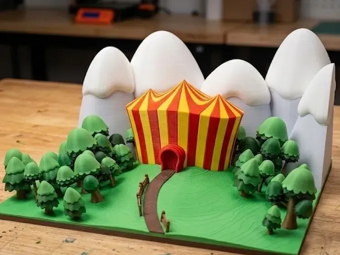The Amazing Digital Circus Tent Model AMS Multicol