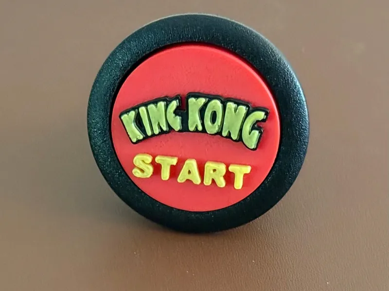 King Kong Stern Pinball Start Button