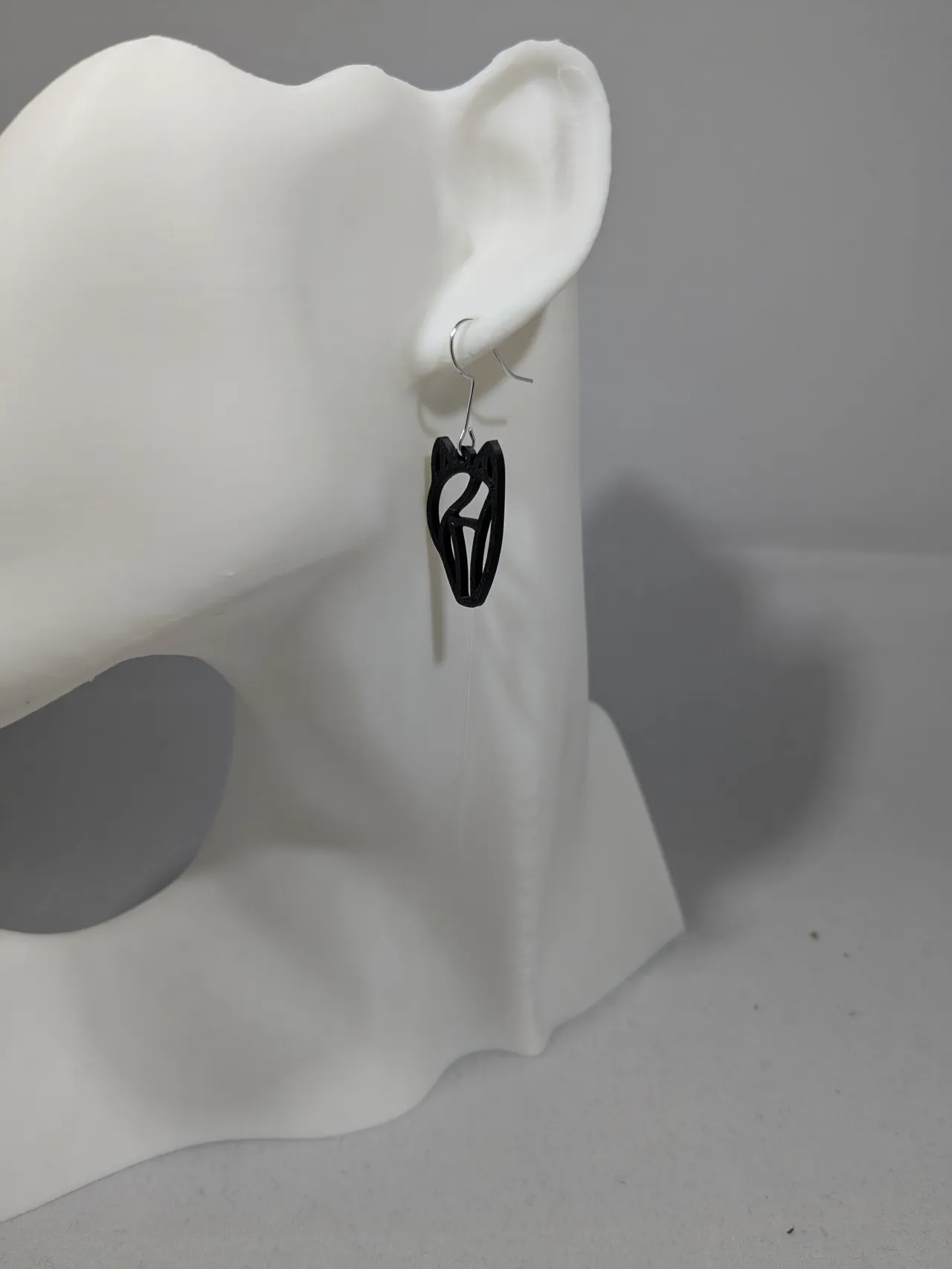 Horse earrings view 4