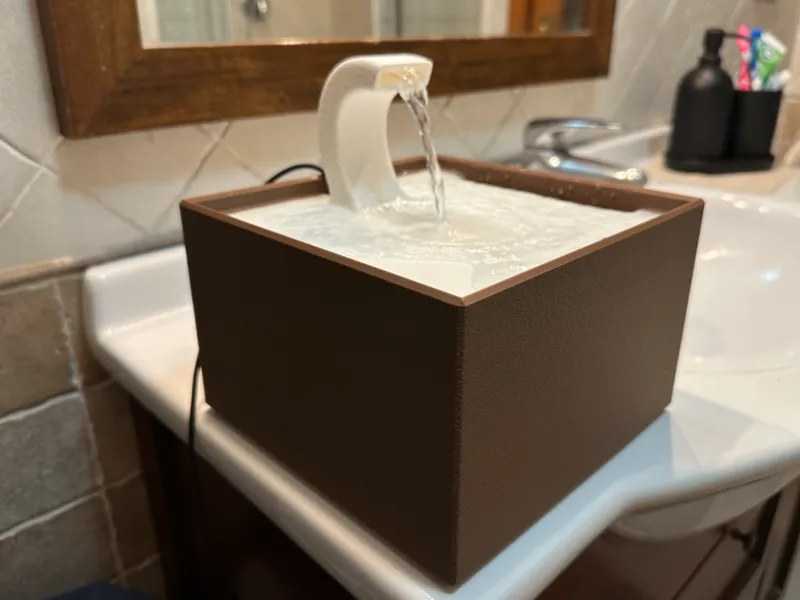 Modern Cat Fountain