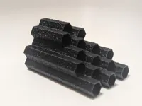 Hex Tubes Fuzzy and Smooth
