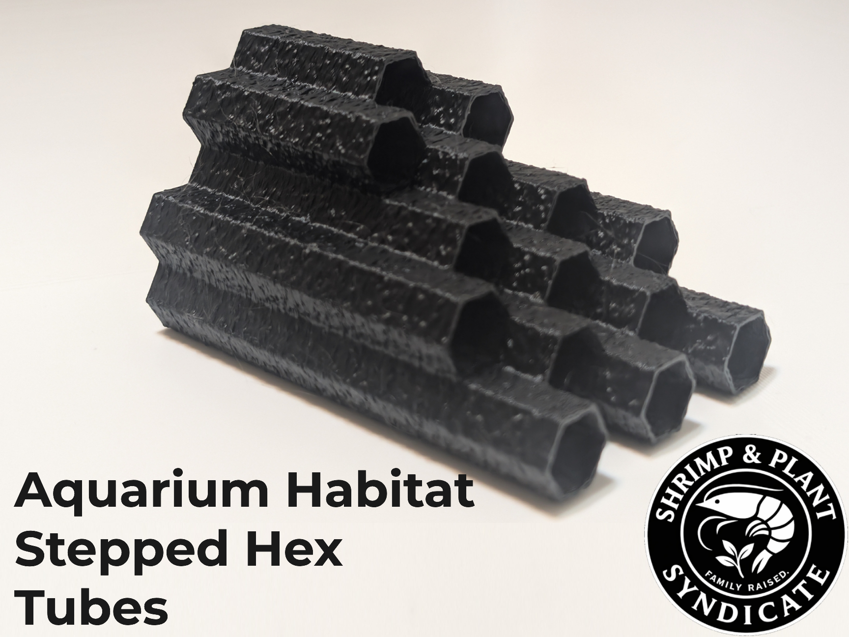 Aquarium Habitat  Stepped Hex Tubes