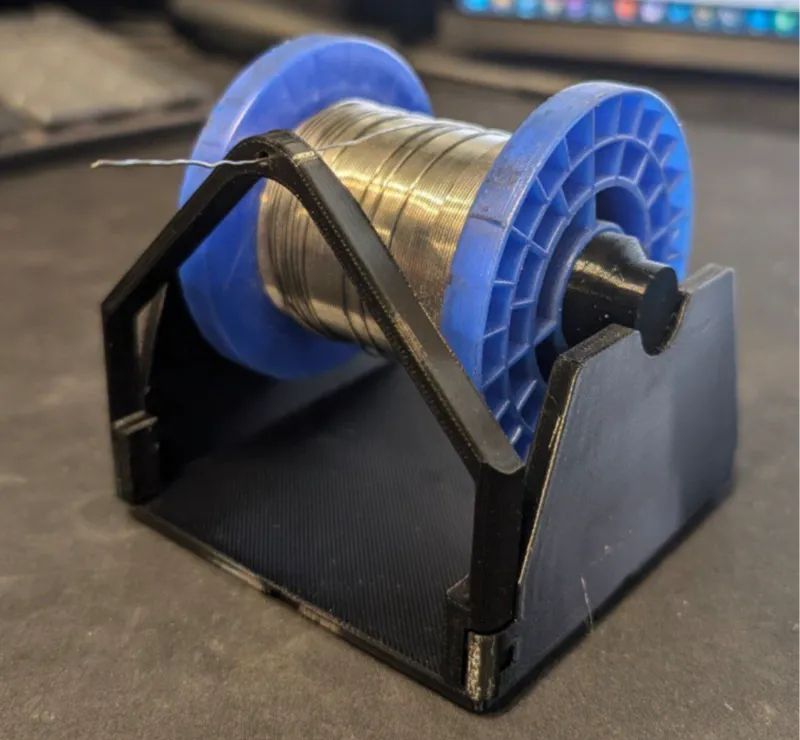 Gridfinity Solder Spool Holder