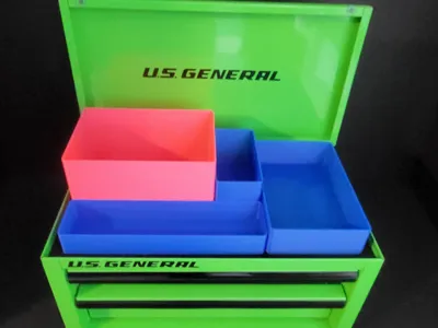 US General Mini Toolbox Gridfinity Bin Collection