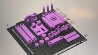 für A1 Mini, zusätzlich 1 Verlängerung, 0.2mm layer,