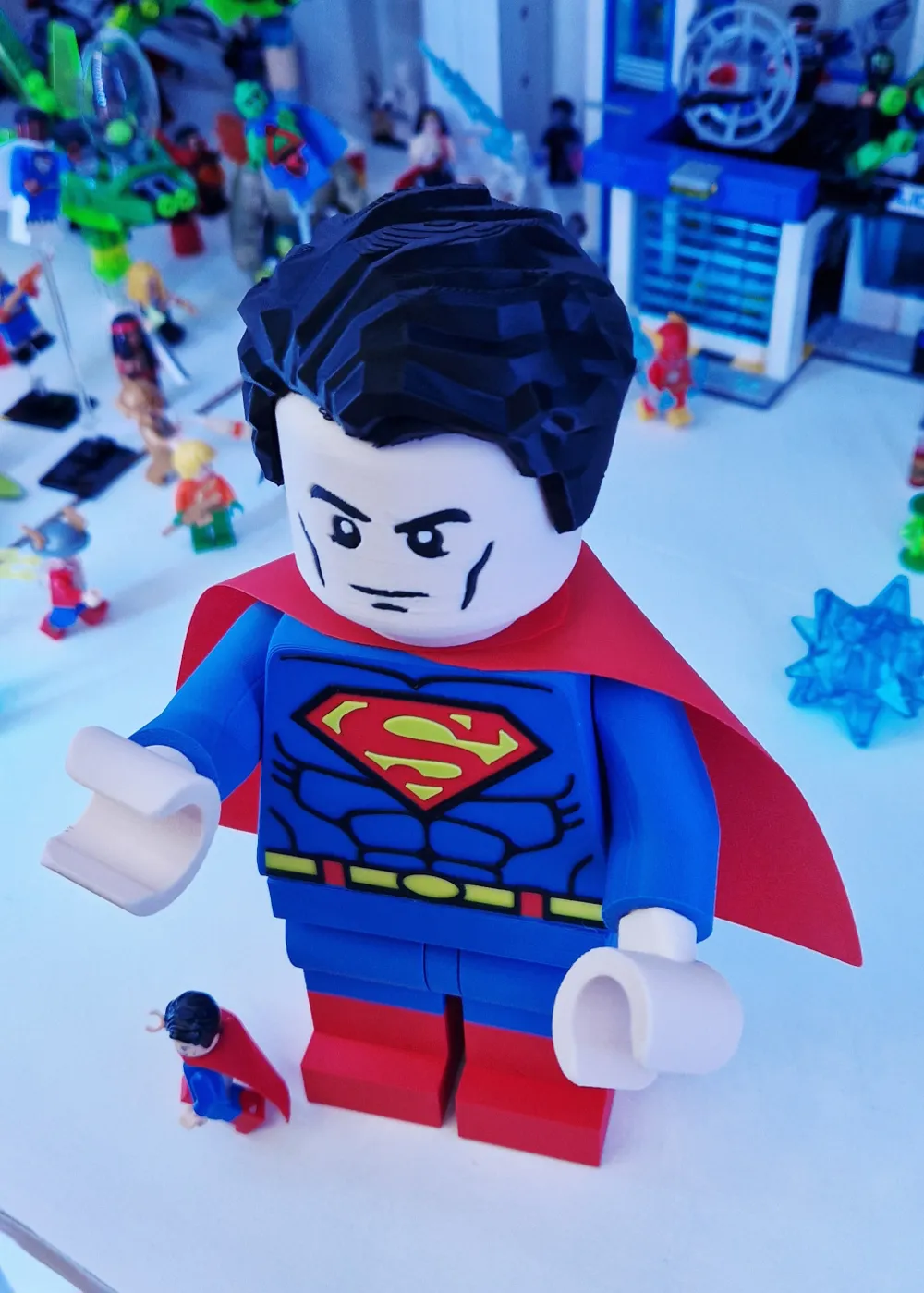 Mini Version Superman Superman minifigura 22cm by Betta MakerWorld: Download Free 3D Models
