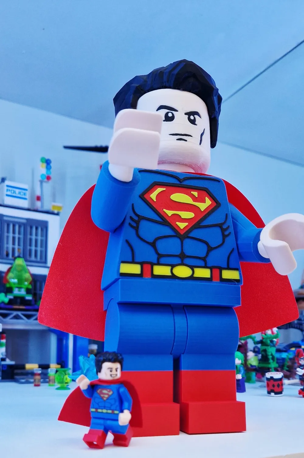 Superman minifigura 22cm by Betta MakerWorld: Download Free 3D Models