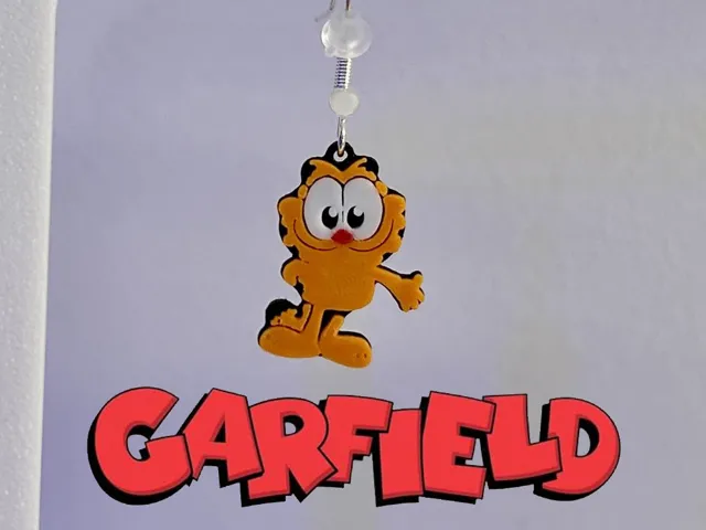 Orecchino Garfield 2D