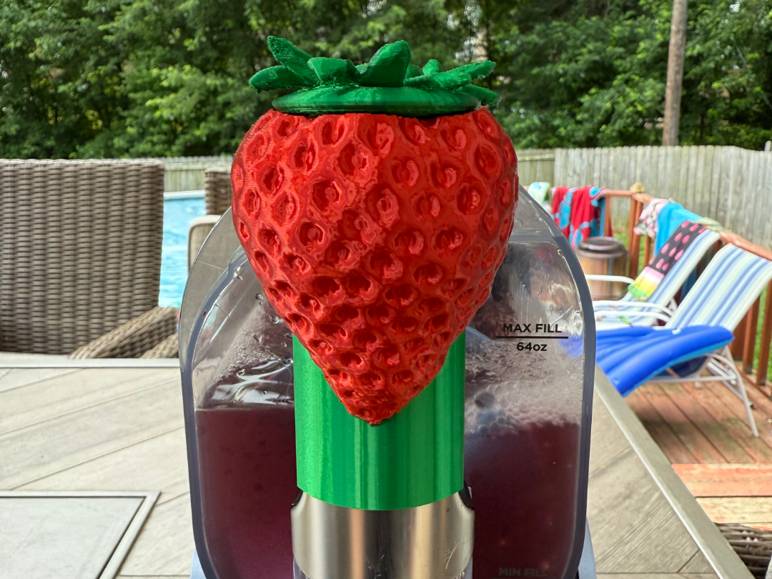 Ninja Slushi Strawberry Topper