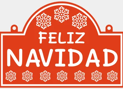 Merry Christmas Sign