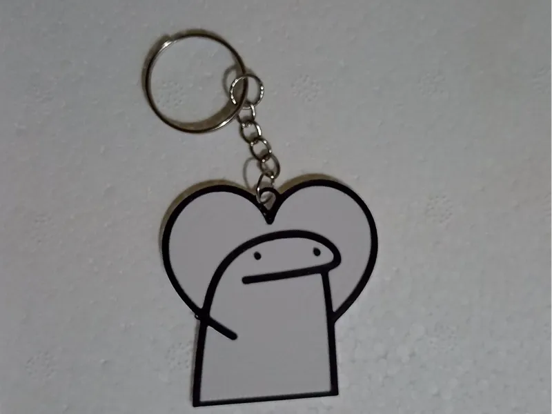 Llavero flork corazon con las manos