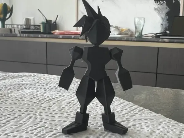 Cloud Strife low poly (Final Fantasy VII)