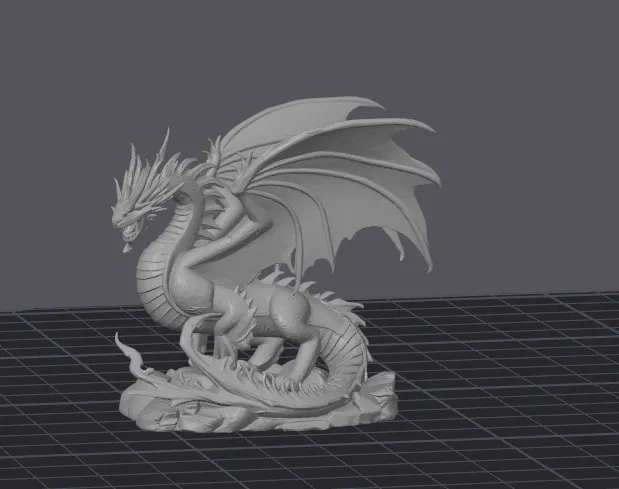 Articulated Fire Dragon - Free 3D Print Model - MakerWorld