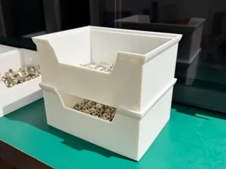 配件盒 收纳盒 可堆叠零件盒 可拓展工具盒 收纳箱