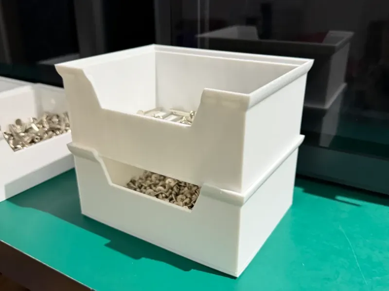 配件盒 收纳盒 可堆叠零件盒 可拓展工具盒 收纳箱
