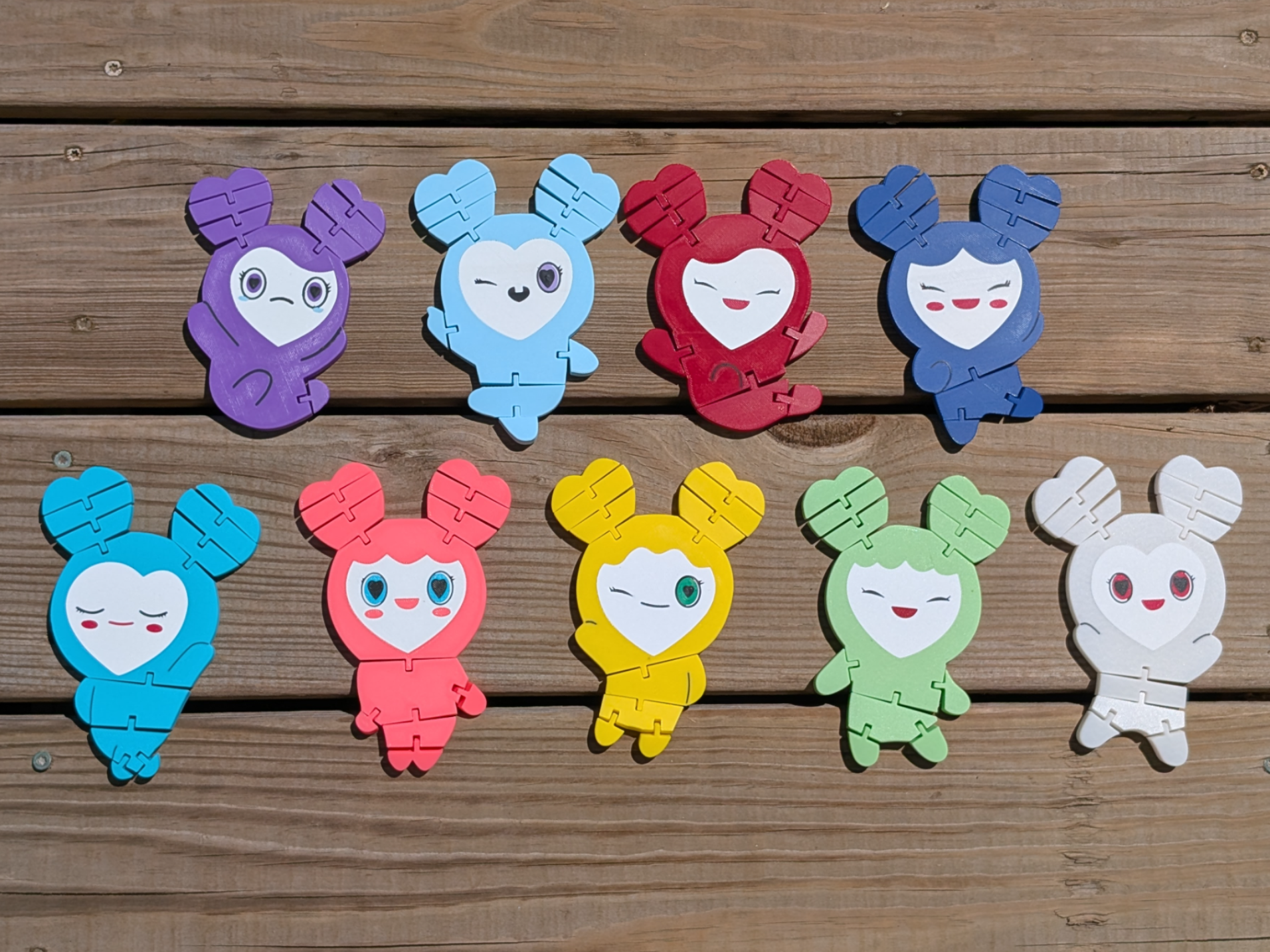 Flexi Lovelys – TWICE Print-in-Place Fidget Toys