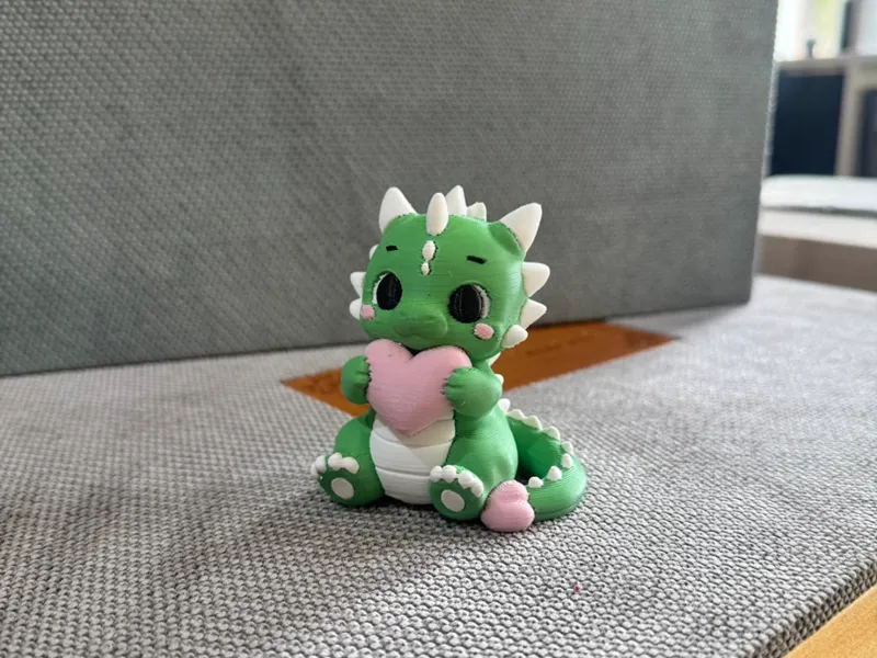 Dragon Love - Cute Dragon Heart Valentine’s Gift
